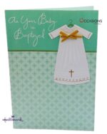 Beautiful Baptism Greeting Card Heartfelt Hallmark Baptism Greeting Card Order Online with Same Day Delivery in Amman Welcome a precious new life into God's family with our beautiful Baptism greeting card by Hallmark. Perfect for sending heartfelt blessings, this card is available for order online with same day delivery from the best gift shop in Amman. Order greeting cards online in Amman Jordan and enjoy greeting cards delivery with love and care. We proudly offer the best selection of Hallmark greeting cards at Occasions City Mall, your trusted gift shop in Amman.