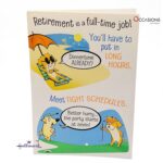 Playful Cartoons Retirement Greeting Card Playful Hallmark Retirement Greeting Card Order Online with Same Day Delivery in Amman Bring a smile to their face with this humorous Hallmark retirement greeting card! Full of playful cartoons and fun text, it's the perfect way to wish them joy on their new journey. Order greeting cards online in Amman Jordan from the best gift shop in Amman. Enjoy greeting cards delivery and same day delivery when you order online today!