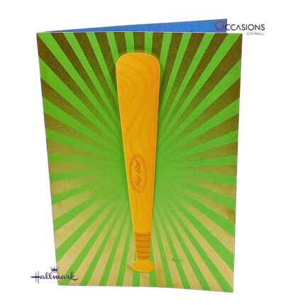 Baseball Bat Retirement Greeting Card Smash the Alarm Clock Goodbye Hallmark Retirement Greeting Card Order Online with Same Day Delivery in Amman This hilarious Hallmark retirement card features a bold baseball bat design with a witty punchline inside—perfect for saying goodbye to alarms and hello to freedom! A fun and cheeky way to celebrate retirement. Order greeting cards online in Amman Jordan from the best gift shop in Amman. We offer greeting cards delivery and same day delivery when you order online today!