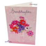 Vibrant Floral Granddaughter Birthday Card Card Size: 17.2 x 11.9 cm Vibrant Floral Hallmark Granddaughter Birthday Greeting Card Order greeting cards online in Amman Jordan This beautiful Hallmark card blends a vibrant floral design with meaningful words of faith, reminding your granddaughter of her special place in your heart. A perfect way to celebrate her and thank God for her. Order greeting cards online in Amman Jordan from the best gift shop in Amman and enjoy same day delivery. Our Hallmark greeting cards come with fast greeting cards delivery across Jordan.