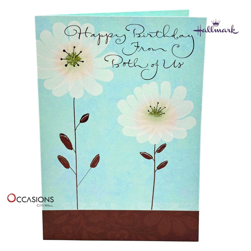 Mother-in-Law Birthday Greeting Card Card Size: 20.1 x 13.8 cm Hallmark Mother-In-Law Birthday Greeting Card - From Both Of Us Order Online with Same Day Delivery in Amman Celebrate your mother-in-law’s special day with this beautiful Hallmark birthday greeting card. Designed with love from both of you, it expresses gratitude and warmth in a simple and touching message. Order greeting cards online in Amman Jordan from the best gift shop in Amman. We offer greeting cards delivery with same-day delivery options across Jordan.