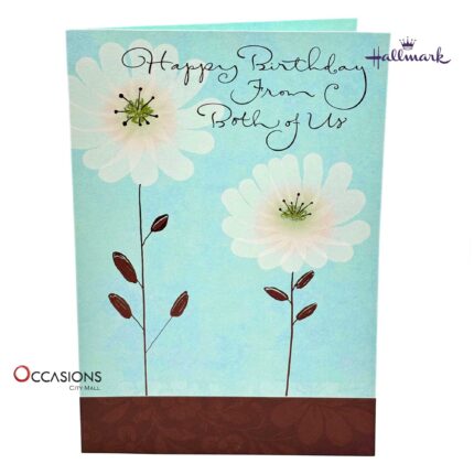 Mother-in-Law Birthday Greeting Card Card Size: 20.1 x 13.8 cm Hallmark Mother-In-Law Birthday Greeting Card - From Both Of Us Order Online with Same Day Delivery in Amman Celebrate your mother-in-law’s special day with this beautiful Hallmark birthday greeting card. Designed with love from both of you, it expresses gratitude and warmth in a simple and touching message. Order greeting cards online in Amman Jordan from the best gift shop in Amman. We offer greeting cards delivery with same-day delivery options across Jordan.