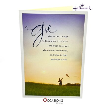 "God's Comfort" Sympathy Greeting Card Comforting Hallmark Sympathy Greeting Card Same Day Greeting Cards Delivery in Amman This inspiring Hallmark Sympathy card features a peaceful design and comforting message that reminds loved ones to trust in God's love. It's perfect for offering heartfelt condolences. Order greeting cards online in Amman Jordan from the best gift shop in Amman with greeting cards delivery and same day delivery service. Hallmark greeting cards bring healing with every word.