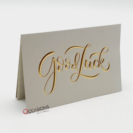 Good Luck Card
