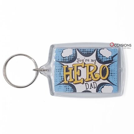 You're My Hero Dad Key Chain