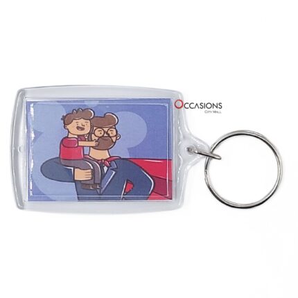 Super Dad Key Chain