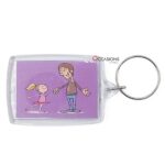 I Love You Daddy Key Chain