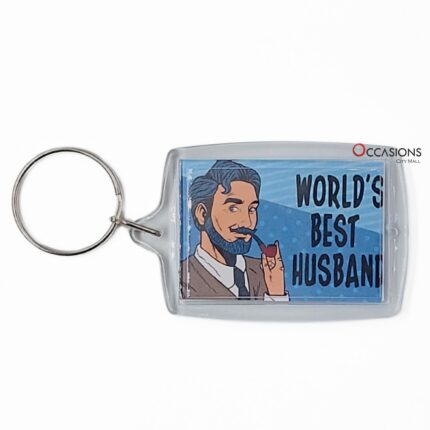 World's Best Husband Key Chain