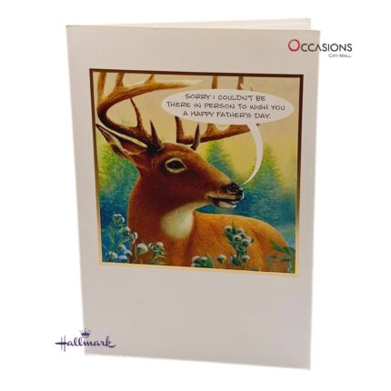 Oh Deer Happy Father's Day Greeting Card