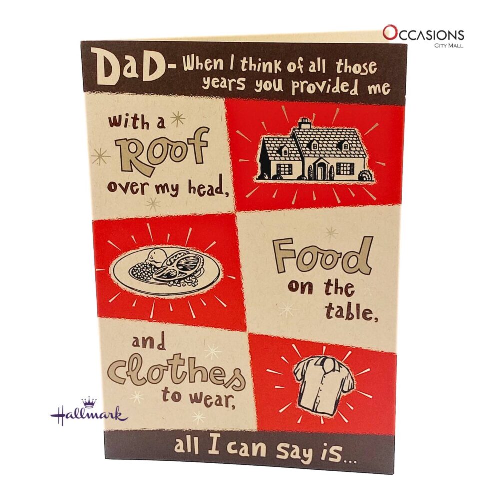 Caring Dad - Father's Day Greeting Card