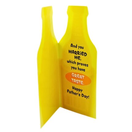Fine Beer - Father's Day Greeting Card