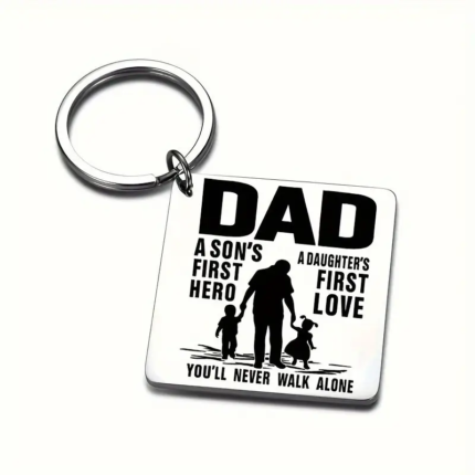 Son's First Hero, Daughter's First Love Key Chain