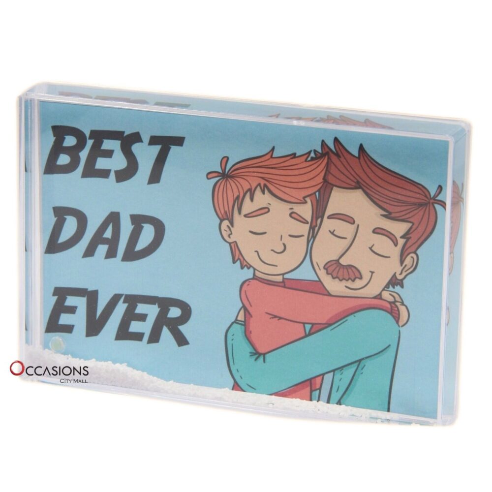 Best Daddy Ever Frame (9.5×6 cm)