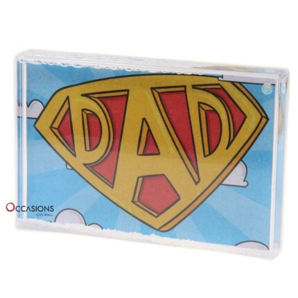Superman Dad Ever Frame (9.5×6 cm)