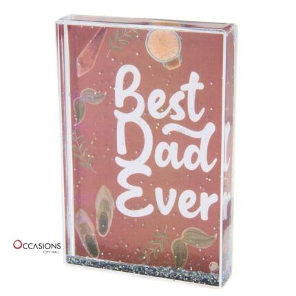 Best Dad Ever Frame (9.5×6 cm)