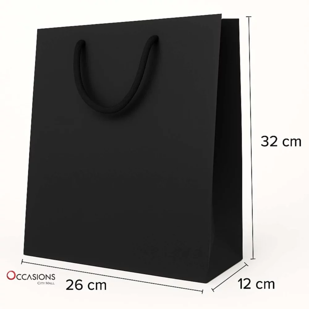 Black Gift Bag