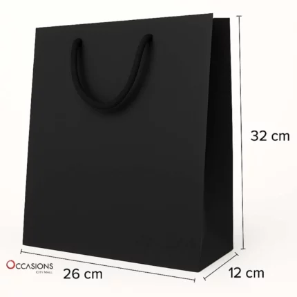 Black Gift Bag