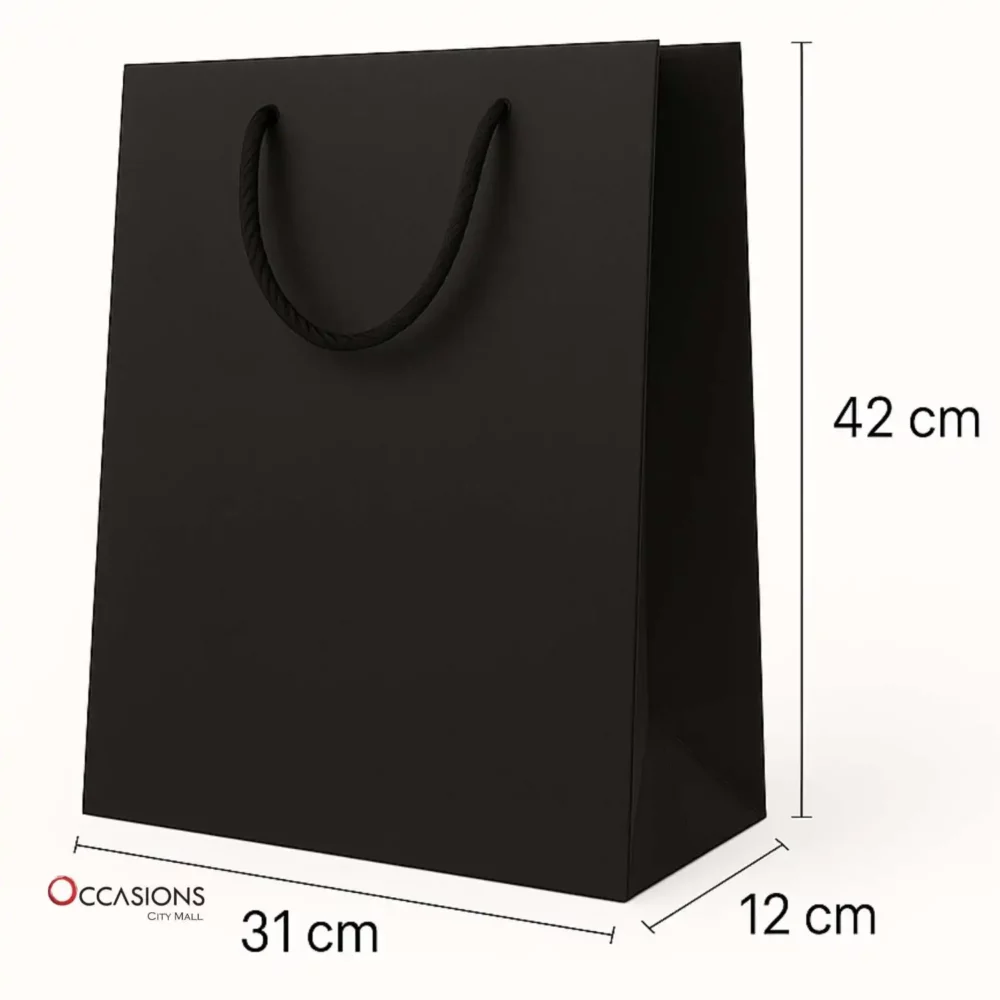 Black Gift Bag