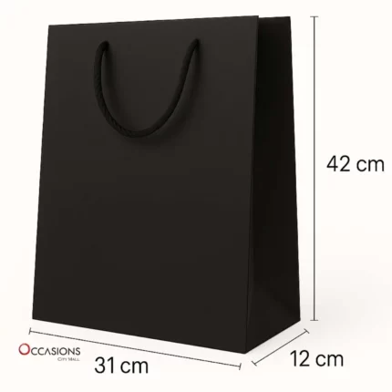 Black Gift Bag