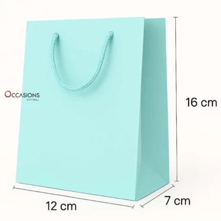 Light Blue Gift Bag