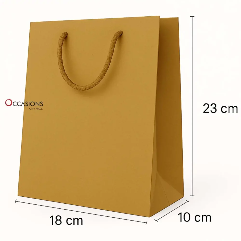 Gold Gift Bag