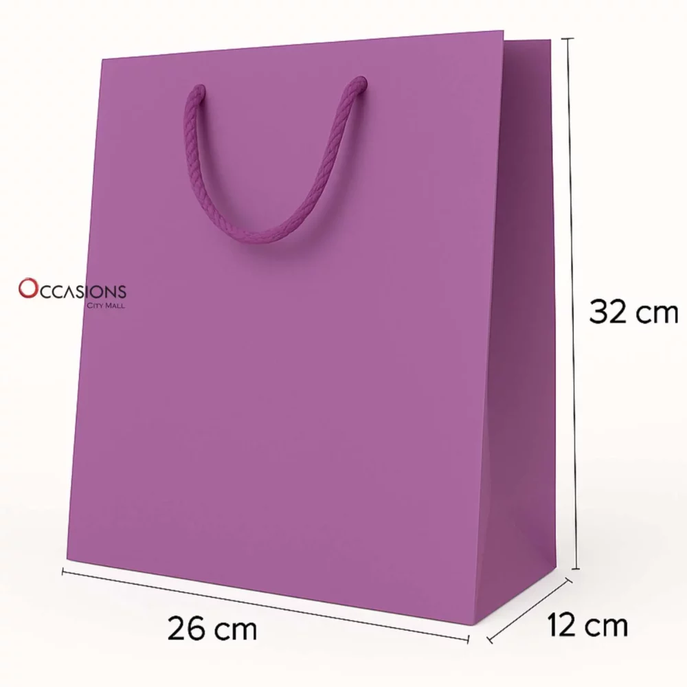 Purple Gift Bag