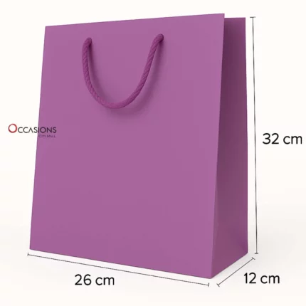 Purple Gift Bag