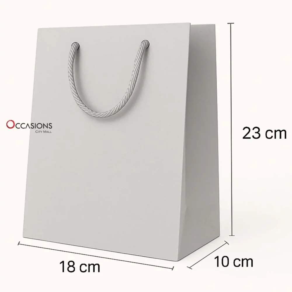 Silver Gift Bag