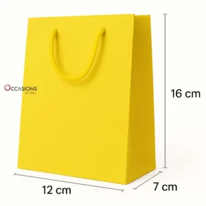 Yellow Gift Bag