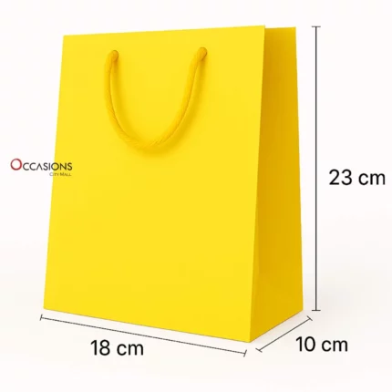 Yellow Gift Bag