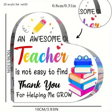 Awesome Teacher Acrylic Frame