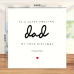 Super Amazing Dad Birthday Card