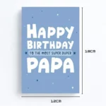 Happy Birthday Papa Card