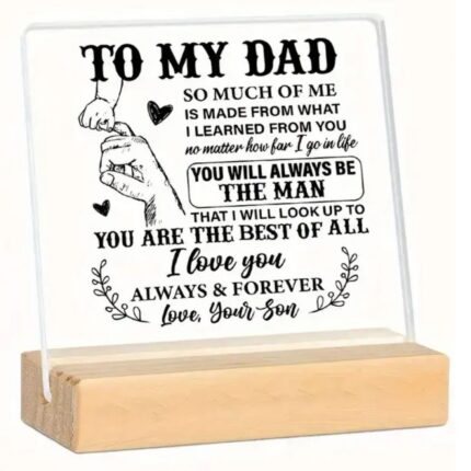 To My Dad Frame