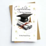 Proud Graduation Wishes Card