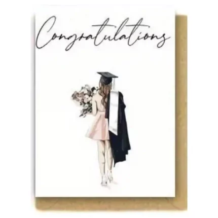 Stylish Grad Girl Card