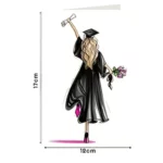 Graduate Queen Card.