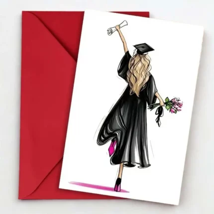Graduate Queen Card