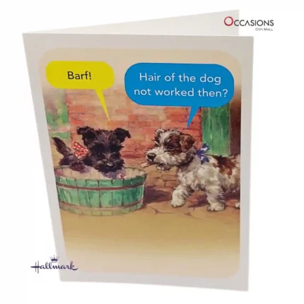 Busy Dogs Card - Hallmark