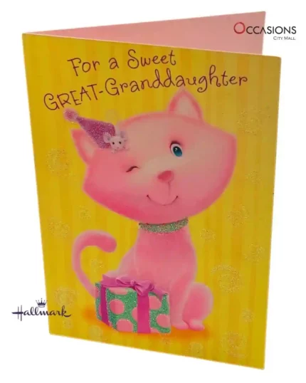 Sweet Great-Granddaughter Birthday Card - Hallmark