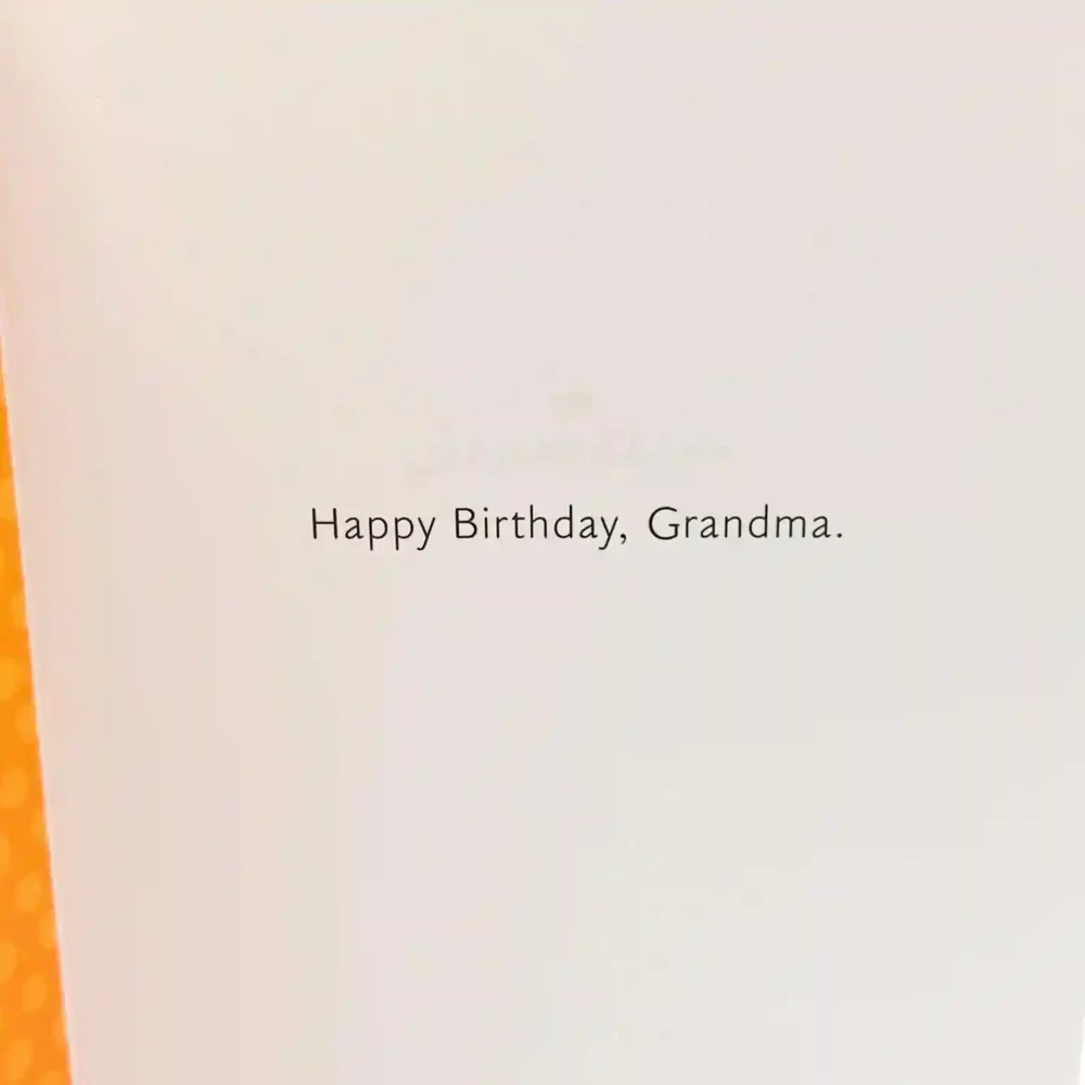 Birthday Greeting Card for Gentle Grandma - Hallmark