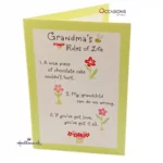 Grandma's Rules Birthday Greeting Card - Hallmark