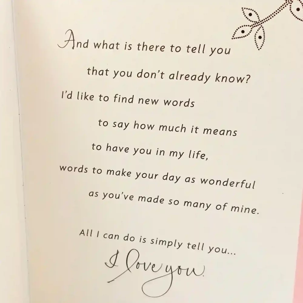 I love you, Grandma Birthday Greeting Card - Hallmark