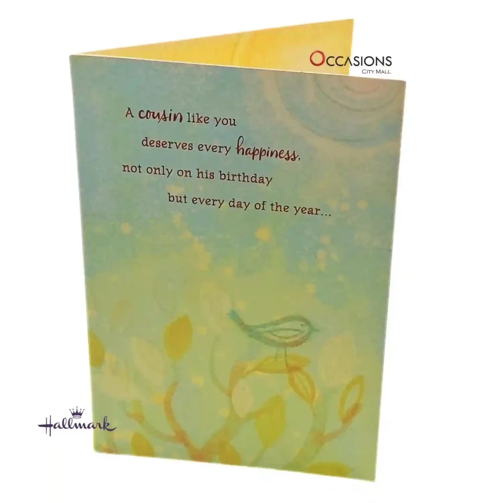 Cousin Birthday Card of Happiness - Hallmark