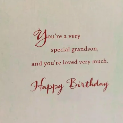 Birthday Card for the Special Grandson - Hallmark