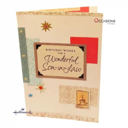 Wonderful Son-in-Law Birthday Greeting Card - Hallmark