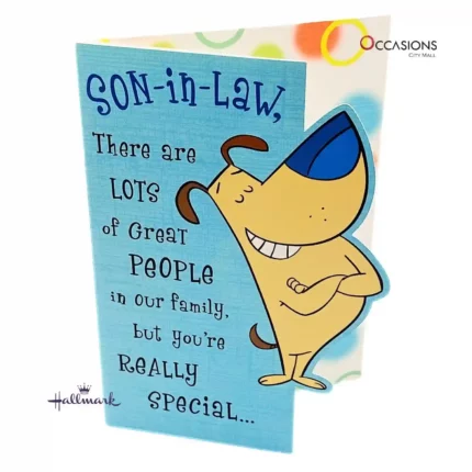 Special Son-in-Law Birthday Greeting Card - Hallmark