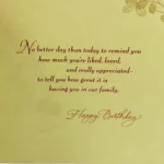 Son-in-Law Birthday Greeting Card - Hallmark