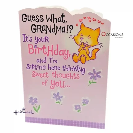 Sweet Thoughts for Grandma's Birthday - Hallmark
