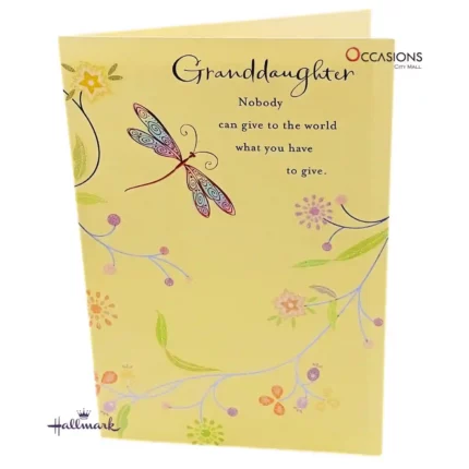 Granddaughter Smile Birthday Card - Hallmark